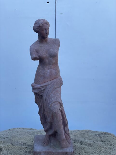 Venus de Milo terracotta statue
