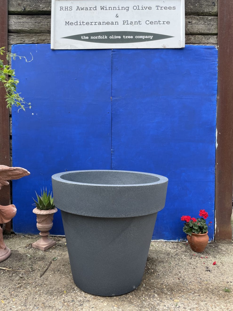 Granite extra large planter The Norfolk Olive Tree Company