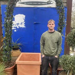 Large square planter