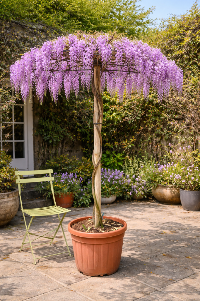trained wisteria tree UK