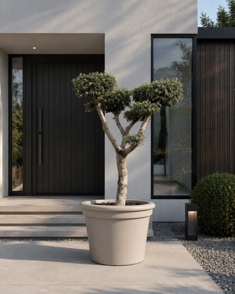 best trees for pots UK