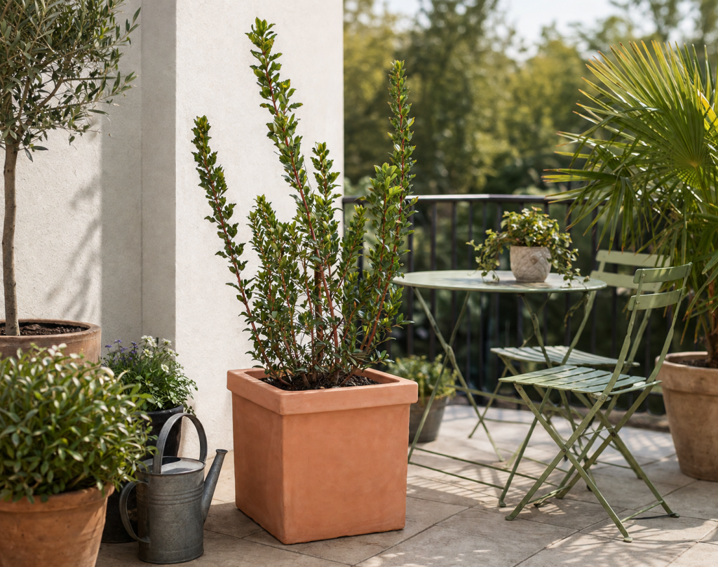 best trees for pots UK